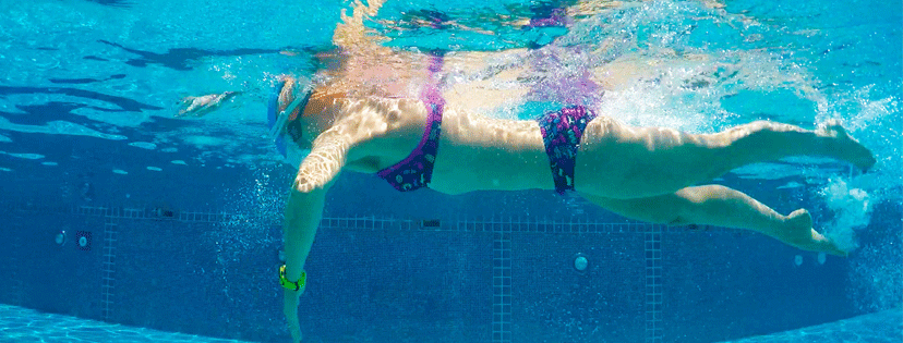 Good body position - hips at surface